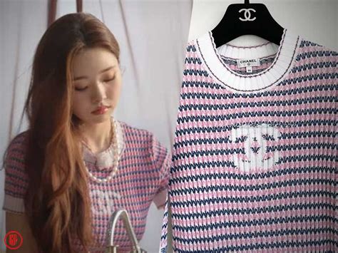 song ji a designer shirt